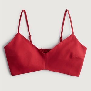 NWT - Social Tourist Women’s Bra Top (Red Strap / Medium)
